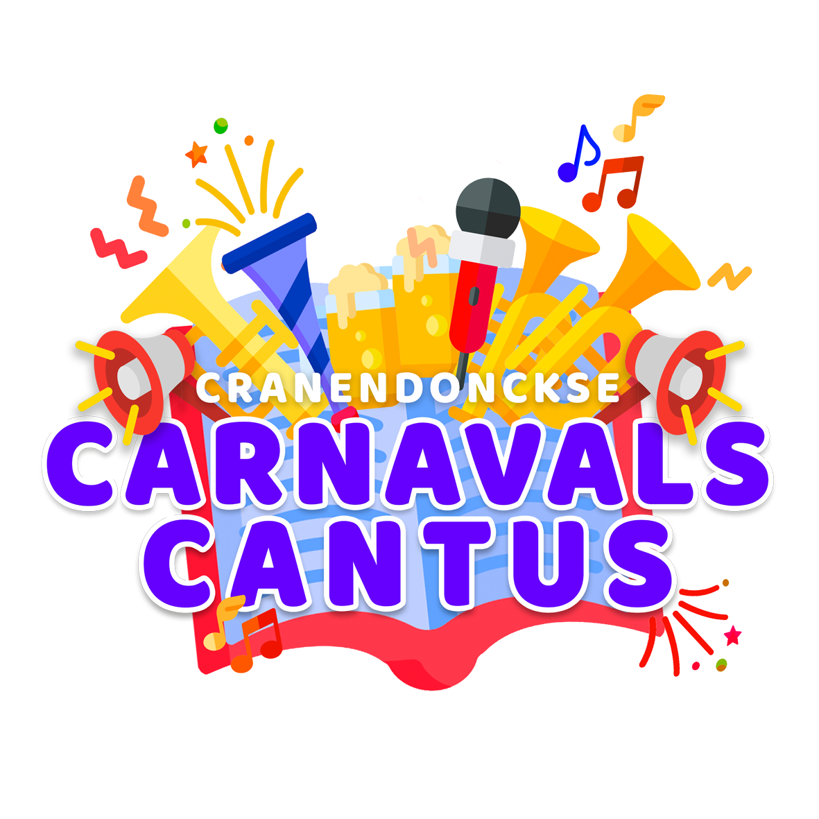 Logo Cranendonckse CarnavalsCantus Zonder Gloed